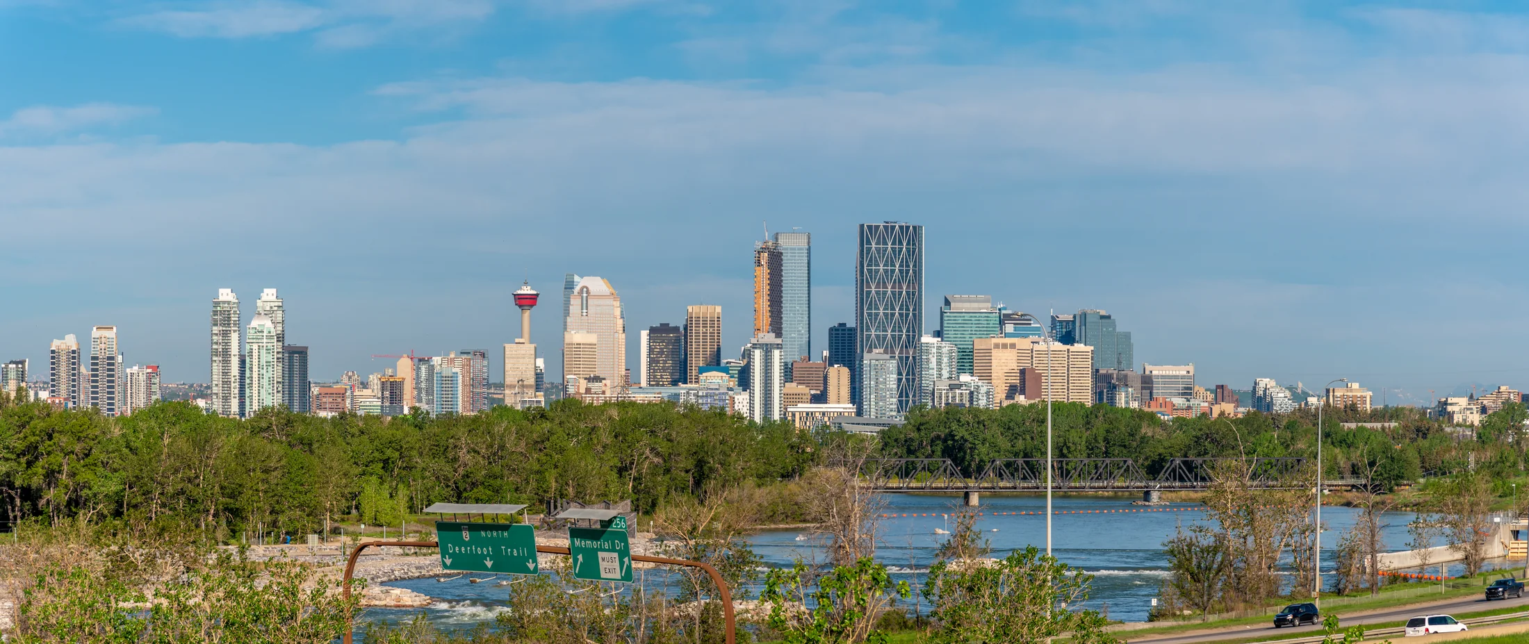 Downtown Calgary near Founders Immigration Services